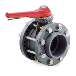 Robinet fluture PVC D90 cu flanse, SpaZone  de la SpaZone referinta 1009642